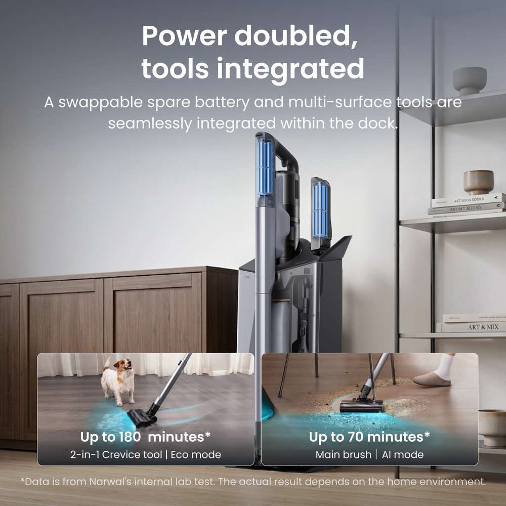 NARWAL V50 & V50 Cube Cordless Vacuum