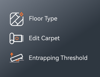 Floor Type, Edit Carpet, Entrapping Threshold