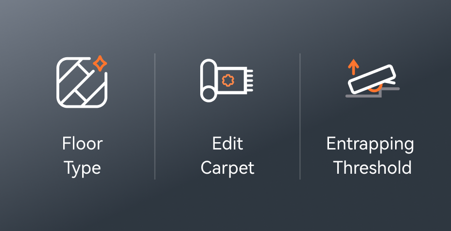 Floor Type, Edit Carpet, Entrapping Threshold